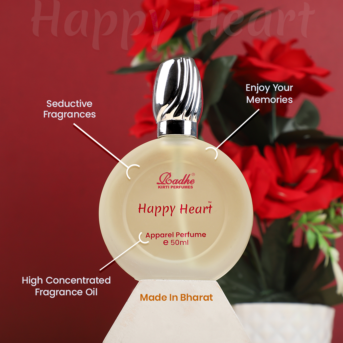 Happy Heart Premium Perfume 50ml - alternate view