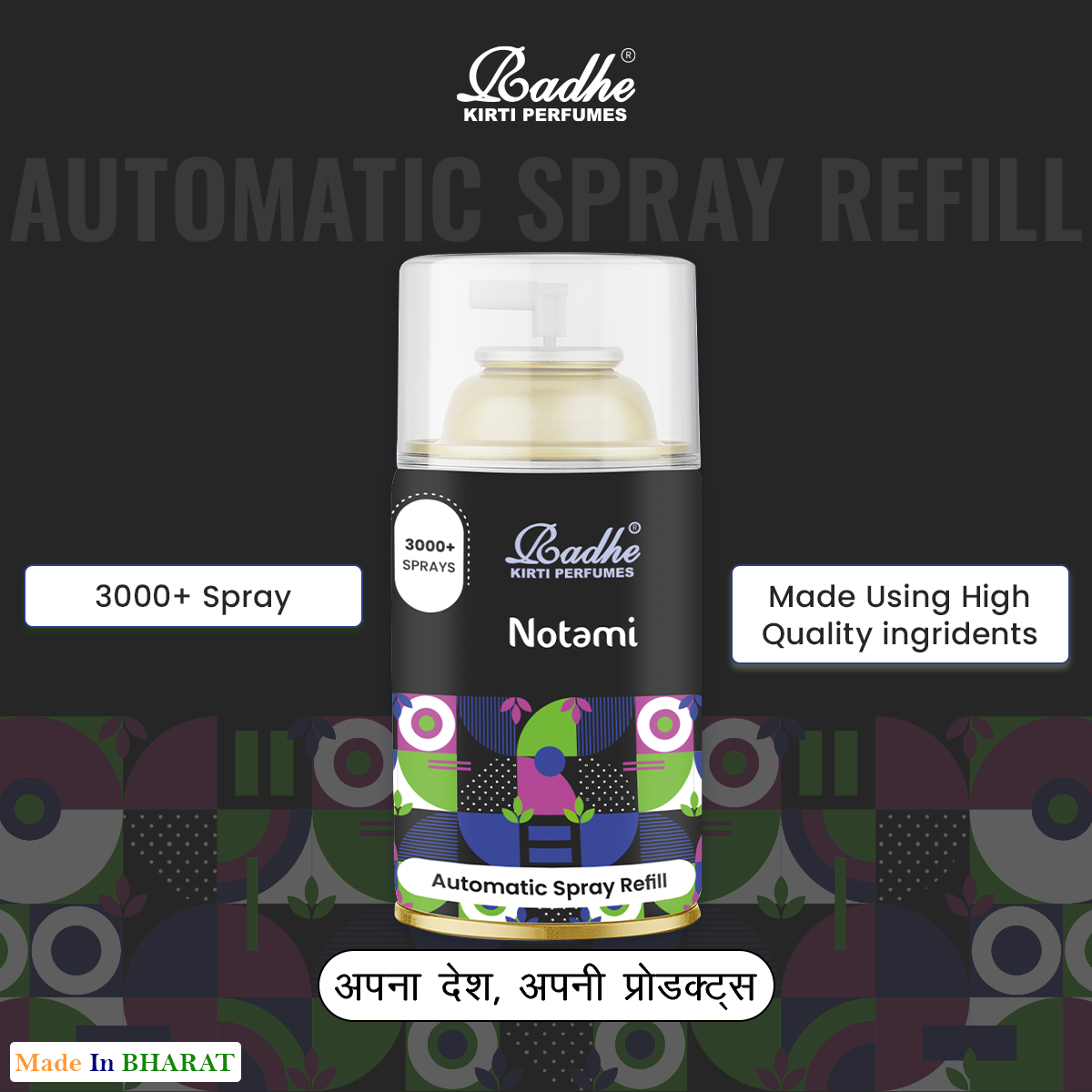 Notami Automatic Spray Refill 265ml